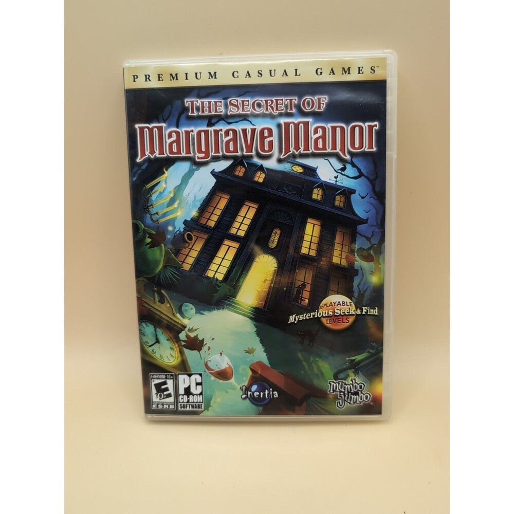 The Secret of Margrave Manor PC CD-ROM Game MumboJumbo Inertia